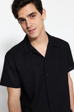 Siyah Unisex Relaxed Fit K_sa Kollu G_mlek TMNSS23GO00064 - Trendyolmilla фото 2