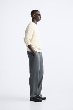 LYOCELL JOGGER WAIST TROUSERS - Zara фото 25