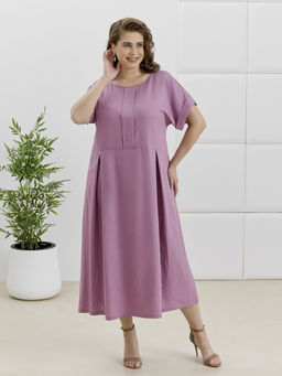 Платье Скарлет из вискозы со льном - Виотекс фото 38