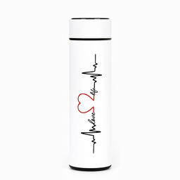 Термос Пульс, 500 мл, с ситечком, с датчиком температуры