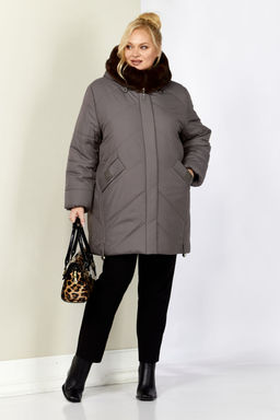 Куртка SHETTI 2205 серо-лиловый