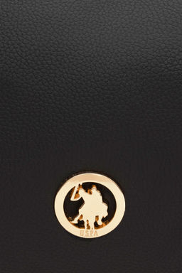 U. S. Polo Assn / Женская черная сумка через плечо - U.s. polo assn фото 7
