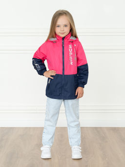Ветровка детская розовыйсиний