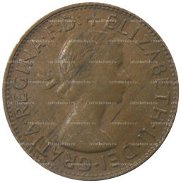 Монета 1 пенни 1960 года Австралия