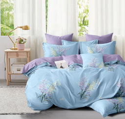 Постельное белье - Поплин 6293 Акация 2-спальный с Евро простыней