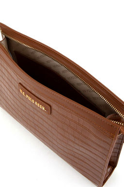 Женская светло-коричневая сумка через плечо Неожиданная скидка в корзине - U.s. polo assn фото 7