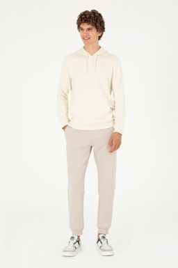 Мужской кремовый свитшот Неожиданная скидка в корзине - U.s. polo assn фото 4