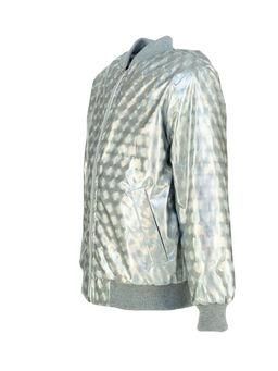 Ветровка детская серебро