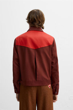 COLOUR BLOCK JACKET X HARRY LAMBERT - Zara фото 3