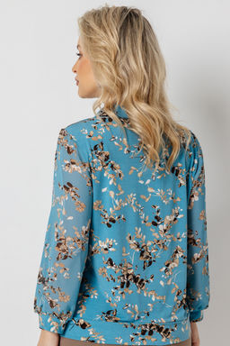 Блузка женская 7101/01/Бирюзовый