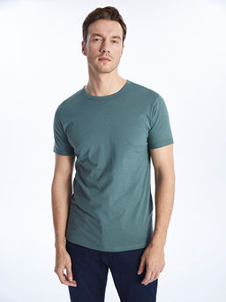 Bisiklet Yaka Penye Erkek Ti??rt