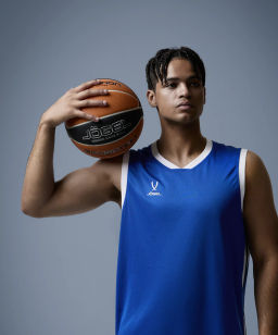 Майка баскетбольная JOGEL DIVISION PerFormDRY Jersey Z2, синий  фото 9