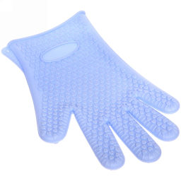 Цена за 2 шт. Прихватка варежка силиконовая "Macarons" 26,5см