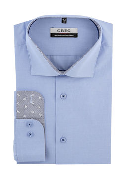 Сорочка мужская длинный рукав GREG 204/139/1155/Z/1p  фото 2