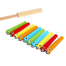 Магнитная рыбалка «Удочка и червяки», 10 червячков, удочка