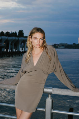 VOLUMINOUS SHORT DRESS - Zara фото 2