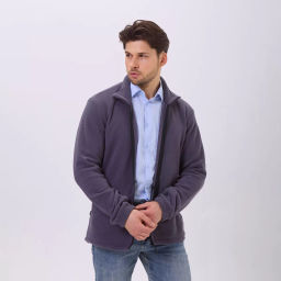 RODOS Толстовка на молнии мужская флис М-321 Синий  фото 45