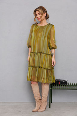 Платье AMORI 9824 трава  фото 3