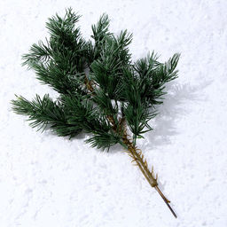 Ветка декоративная новогодняя, 43 см
