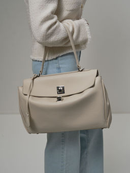 Сумка Barbara DBR 31105 светлый крем фото 3