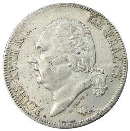 5 франков 1821 года А Франция