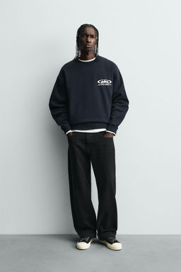 COMBINED PRINT SWEATSHIRT