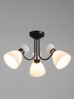 Люстра 20135/3BK, 3х60Вт, E27, 54х54х32 см