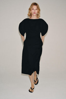 VESTIDO MIDI ZW COLLECTION / Negro - Zara фото 2