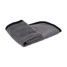 Цена за 2 шт. Тряпка для мытья автомобиля, CARTAGE, микрофибра, 400 г/м², 20×30 cм, розово-серая