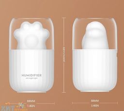 Увлажнитель воздуха настольный ультразвуковой + аромадиффузор Лапка в ассортименте M206, M206