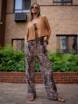 брюки палаццо хлопок 100%