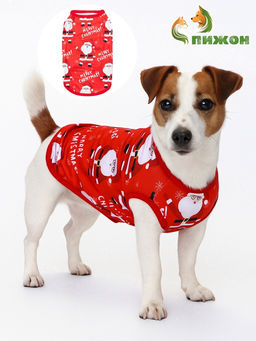 Майка Merry, размер M (ДС 30, ОШ 30, ОГ 40 см), красная - Пижон фото 2