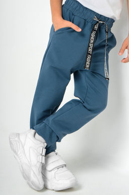 Брюки для мальчика из футера двухнитки Bonito - Happy fox фото 5