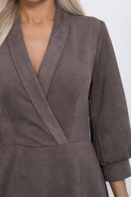 Платье Калимба (коричневое) П12284-12 - Lt collection фото 3