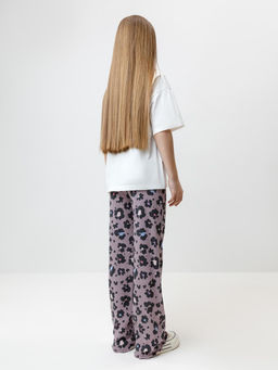 КР 400869/сиреневый 3304 Н091 к621 брюки для дев