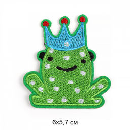 Термоаппликации арт.TBY.2332 Лягушка 6х5,7см, уп.10 шт