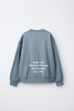 SPORTY SLOGAN SWEATSHIRT - Zara фото 2