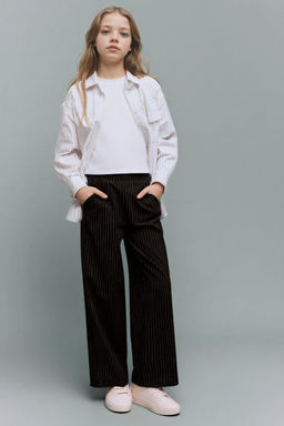Wide Leg Pantolon K_z _ocuk