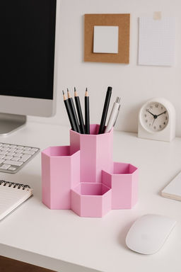 Органайзер настольный Rectangle, pink