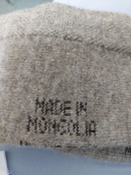 Носки из 100% монгольской шерсти