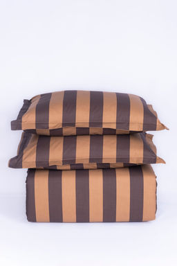 Cift Kisilik Cizgili Kolay Utulenebilir Nevresim Seti TPHAW26CKN00022