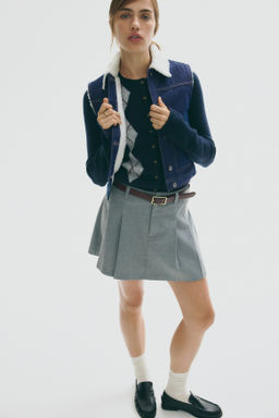 Chaleco denim de doble faz - H&m фото 4
