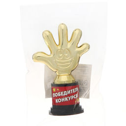 Фигура Победитель конкурса, пятерня, 6,5 х 10,5 см - Simaland фото 6