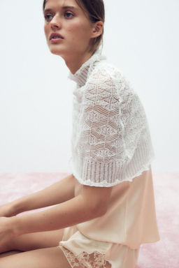 KNITTED CAPE - Zara фото 2