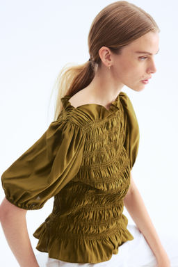 Blusa fruncida - H&m фото 4