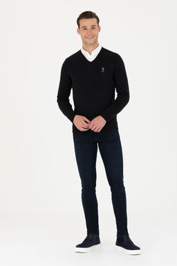 Мужской черный базовый свитер Неожиданная скидка в корзине - U.s. polo assn фото 11