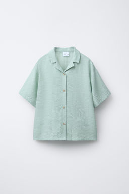 6-14 YEARS/ SEERSUCKER SHIRT PYJAMAS - Zara фото 2