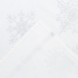 Фартук Этель Серебряные снежинки 60х65 см, 100%хл, 190г/м2  фото 3