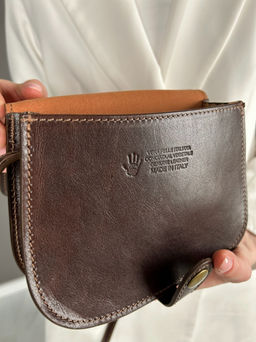 Сумочка женская из телячьей кожи