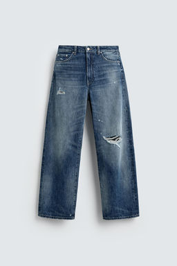 MID-WAIST BAGGY FIT JEANS HARRY LAMBERT FOR ZARA X DISNEY  фото 2